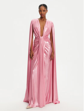 Babylon Babylon Sukienka wieczorowa MF0223 Różowy Regular Fit
