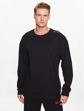 HUGO Hugo Džemperis 50478910 Juoda Relaxed Fit