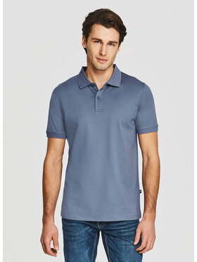 Pako Lorente Pako Lorente Polo P26SF-TX-012 Niebieski Classic Fit