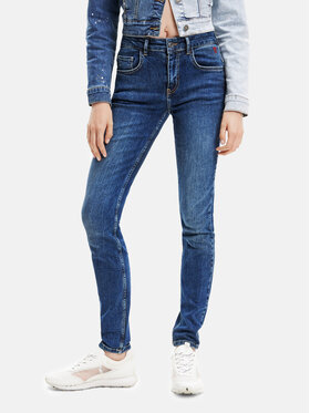 Desigual Desigual Jeans 23SWDD21 Dunkelblau Skinny Fit