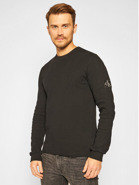 Calvin Klein Jeans Calvin Klein Jeans Pulover J30J316610 Črna Regular Fit