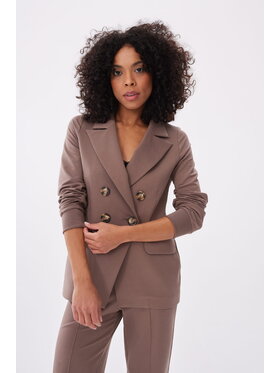 blue shadow blue shadow Marynarka Campari BS Brązowy Standard Fit