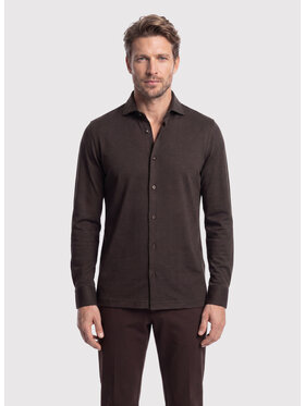 Pako Lorente Pako Lorente Koszula P26WF-1X-022 Brązowy Slim Fit
