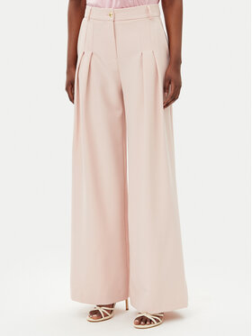 Maryley Maryley Pantaloni din material 25EB579/43PY Roz Regular Fit