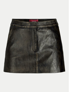 JJXX JJXX Suknja od imitacije kože Selma 12271904 Crna Slim Fit
