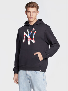 New Era New Era Світшот New York Yankees Double Logo 60284748 Cиній Regular Fit