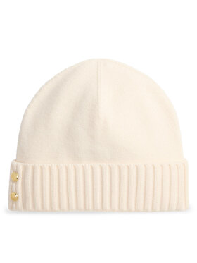 LAUREN RALPH LAUREN LAUREN RALPH LAUREN Czapka 454P04510003 Écru