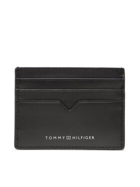 Tommy Hilfiger Tommy Hilfiger Etui na karty kredytowe Th Modern Lather Cc Holder AM0AM10994 Czarny