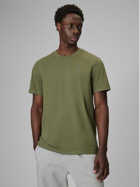 4F 4F T-shirt 4FRSS26TTSHM4261-44S Verde Regular Fit