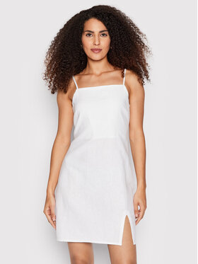 ONLY ONLY Лятна рокля Caro 15255185 Бял Regular Fit