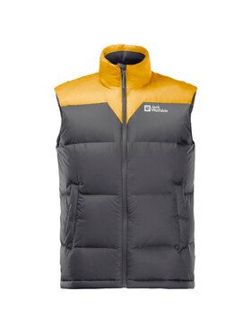 Jack Wolfskin Jack Wolfskin Kamizelka Jack Wolfskin Dna Tundra Down Vest M Szary Regular Fit