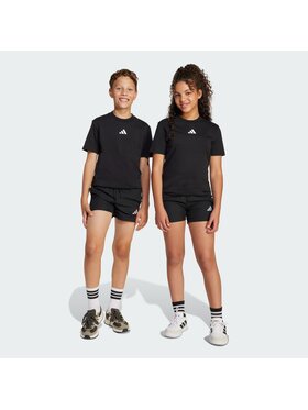 adidas adidas Szorty materiałowe 155857 Czarny Regular Fit