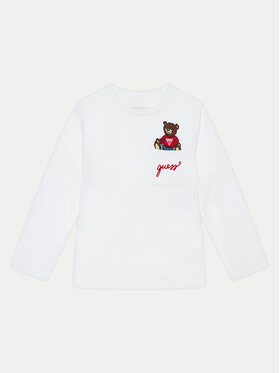Guess Guess Блузка N4BI06 I3Z14 Білий Regular Fit