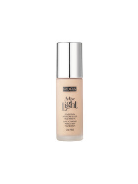 pupa milano pupa milano Active Light Perfect Skin Foundation SPF10 beztłuszczowy podkład do twarzy 010 Porcelain 30ml Podkład czarny