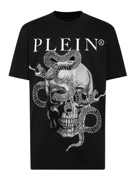 PHILIPP PLEIN PHILIPP PLEIN Tričko 22845 Čierna Regular Fit