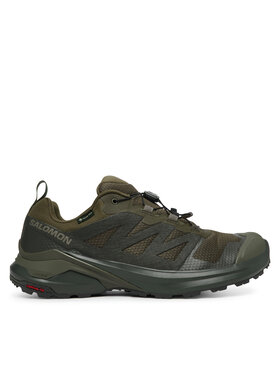 Salomon Salomon Pārgājienu apavi X-Adventure Gtx GORE-TEX L45457800 Haki