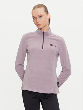 Jack Wolfskin Jack Wolfskin Fleecová mikina Taunus 1709532 Fialová Regular Fit
