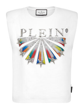 PHILIPP PLEIN PHILIPP PLEIN T-Shirt 2569 Biały Regular Fit