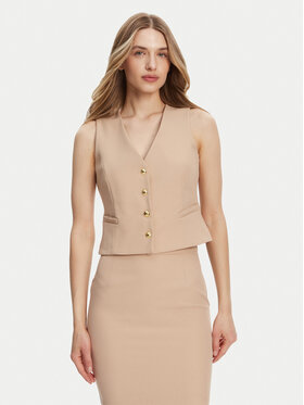 Maryley Maryley Жилет 25EB128/43PG Бежевий Regular Fit