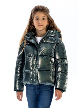MINOTI MINOTI Kurtka zimowa 20coat59 Zielony Regular Fit