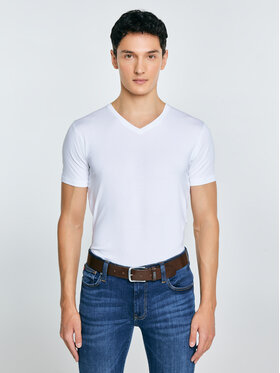 BIG STAR BIG STAR Koszula SUPICLASSICOV Biały Slim Fit