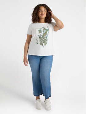 Fiorella Rubino Fiorella Rubino T-shirt G186L008491N011 Bianco Regular Fit