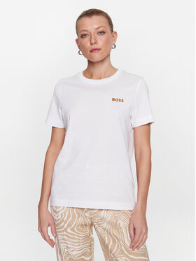 BOSS Boss T-shirt 50489525 Bijela Regular Fit