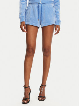 Juicy Couture Juicy Couture Pantaloni scurți sport Tamia JCWH121001 Albastru Regular Fit