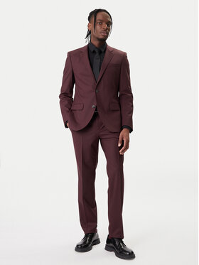HUGO HUGO Öltöny Henry/Getlin 232X 50547345 Barna Slim Fit