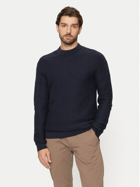 Selected Homme Selected Homme Πουλόβερ Tion 16095640 Σκούρο μπλε Regular Fit