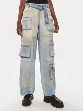 PINKO Pinko Τζιν Accesa 103246 A1PI Έγχρωμο Relaxed Fit