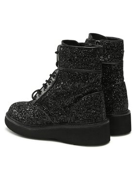 MICHAEL Michael Kors Čizme Aniya Lug Bootie 40F3AYFEED Crna