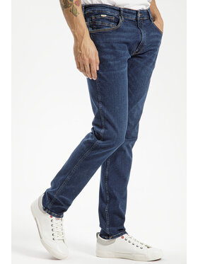 Cross Jeans Cross Jeans Jeansy E 185-173 Niebieski Slim Fit