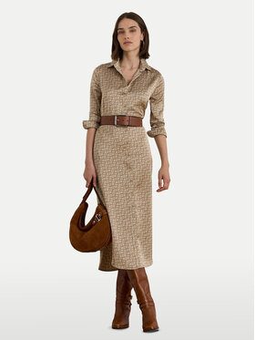 LAUREN RALPH LAUREN LAUREN RALPH LAUREN Hemdkleid 200979803001 Beige Regular Fit