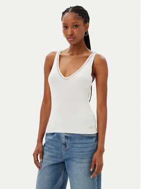 MET MET Top M10 288MG Biały Regular Fit