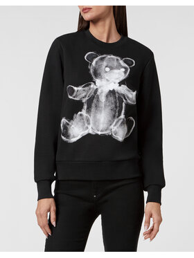 PHILIPP PLEIN PHILIPP PLEIN Bluza 985 Czarny Regular Fit