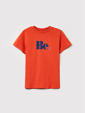OVS OVS T-Shirt 1493877 Pomarańczowy Regular Fit