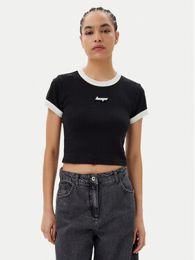 HUGO HUGO T-Shirt Dalia 50537476 Černá Slim Fit