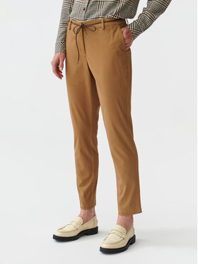 TATUUM Tatuum Kalhoty z materiálu Amiso T2319.142 Hnědá Slim Fit