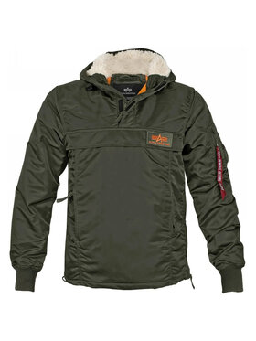 Alpha Industries Alpha Industries Kurtka anorak AI.178139-257-XL Zielony Regular Fit