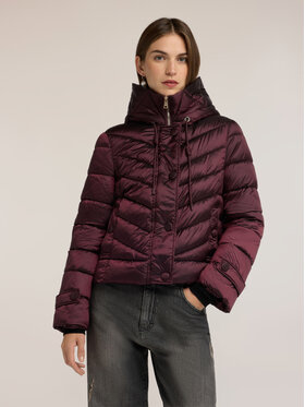 Motivi Motivi Kurtka puchowa F020Q000753N022 Bordowy Boxy Fit