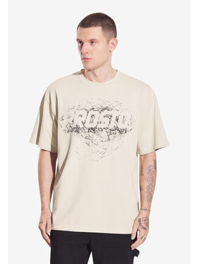 PROSTO. PROSTO. T-Shirt Spirilev Beżowy Regular Fit