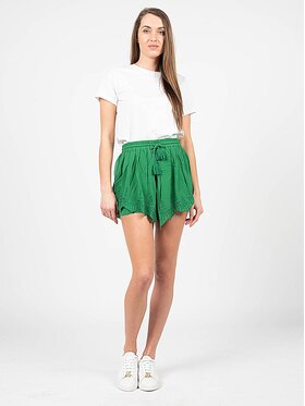 Pepe Jeans Pepe Jeans Šortky PL801010 | Florence Zelená Regular Fit