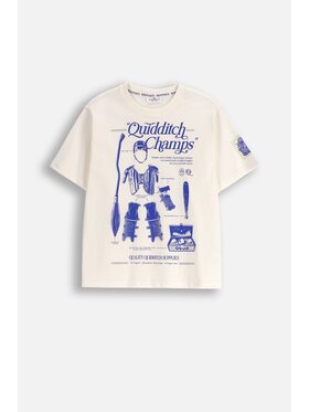 Coccodrillo Coccodrillo T-Shirt ZC5143201LBW-003 Écru Regular Fit