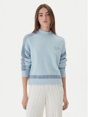 Guess Guess Rollkragenpullover W5BR78 Z4242 Blau Relaxed Fit