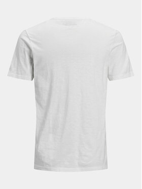 Jack&Jones T-shirt Split 12164972 Bijela Standard Fit