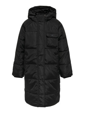 Kids ONLY Kids ONLY Vatovaná bunda 15306555 Čierna Regular Fit