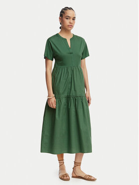Weekend Max Mara Weekend Max Mara Sommerkleid Capsula 2615621032 Dunkelgrün Regular Fit