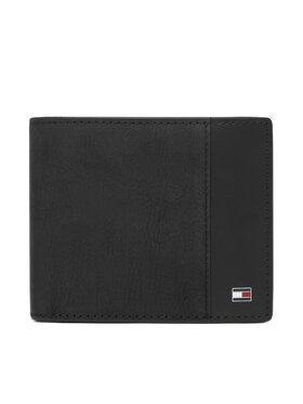 Tommy Hilfiger Tommy Hilfiger Novčanik Th Soho Cc Flap And Coin AM0AM14503 Crna