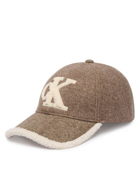 Calvin Klein Calvin Klein Шапка с козирка LV04F5092G Тъмнобежов